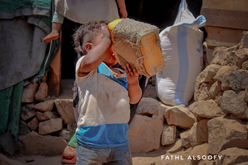 Quenching thirst of people