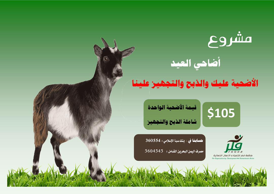 مشروع الأضاحي للعام 2022م